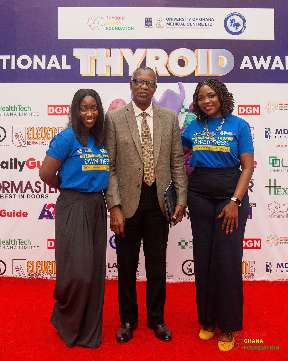 Guests on the red carpet at International Thyroid Awareness Week 2026.