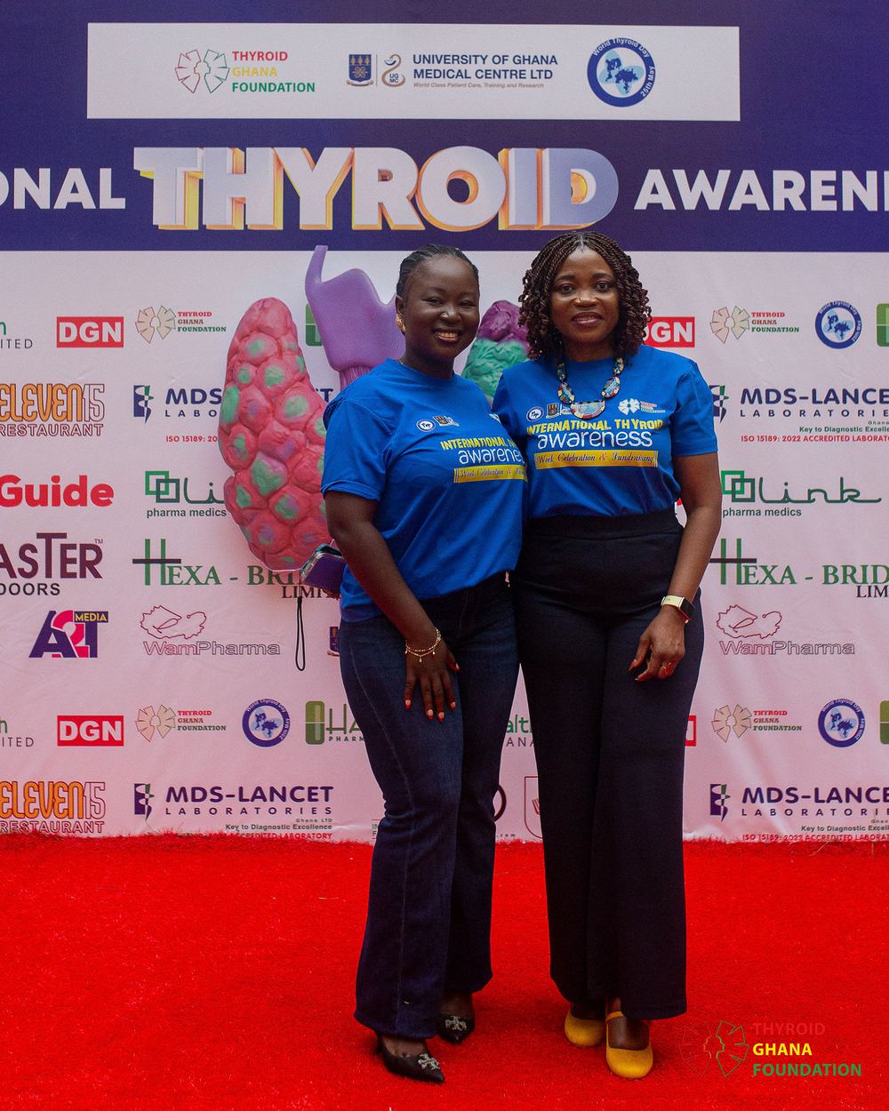 Smiles on the red carpet at International Thyroid Awareness Week 2026.