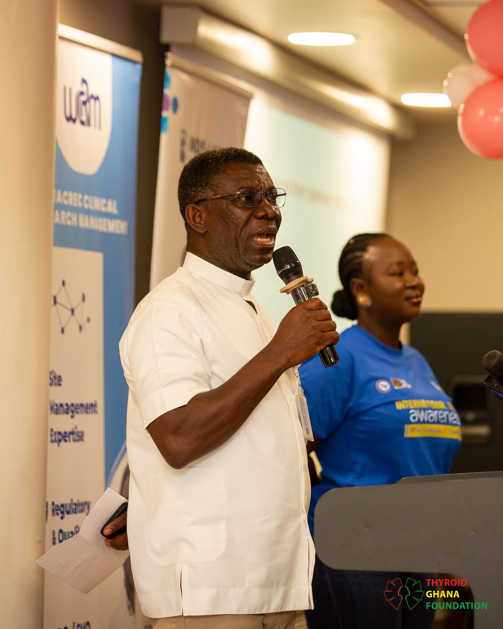 Speakers addressing participants during the opening session of the forum.