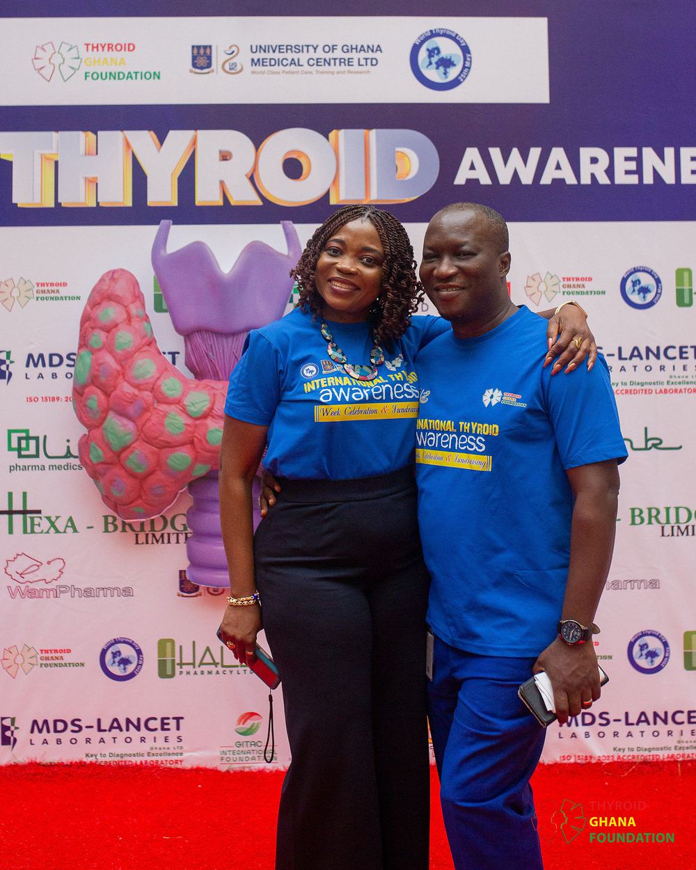 Smiles on the red carpet at International Thyroid Awareness Week 2026.