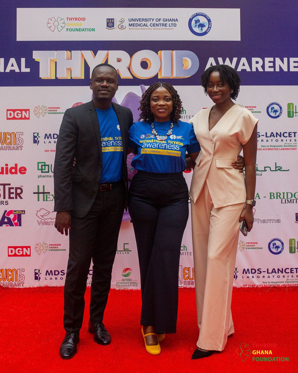 Guests on the red carpet at International Thyroid Awareness Week 2026.